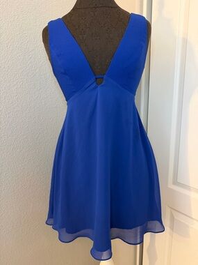 BCBGeneration Vibrant Blue Dress Size 0